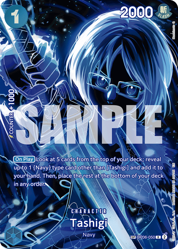 Tashigi (SP) OP06-050_p2 One Piece TCG
