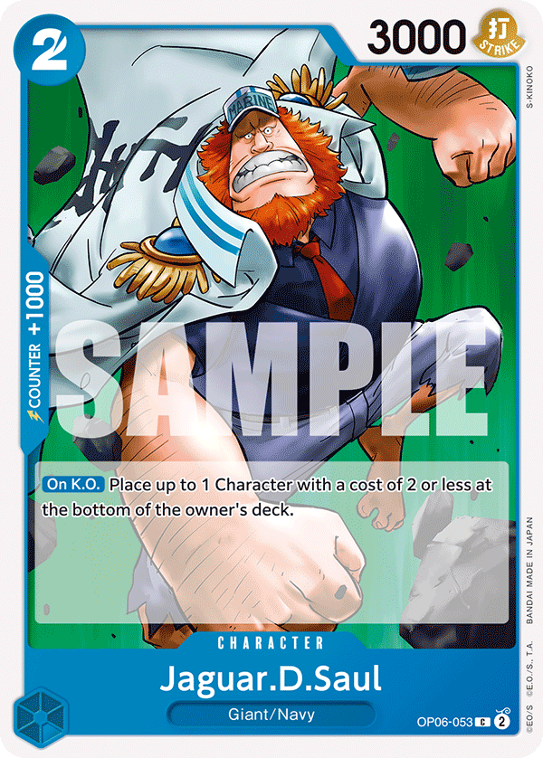 Jaguar.D.Saul OP06-053 One Piece TCG