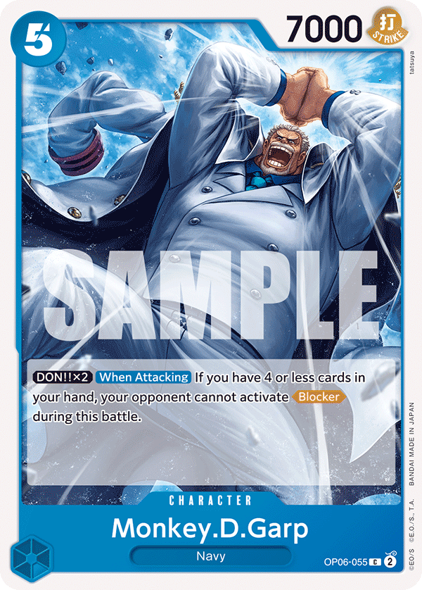 Monkey.D.Garp OP06-055 One Piece TCG