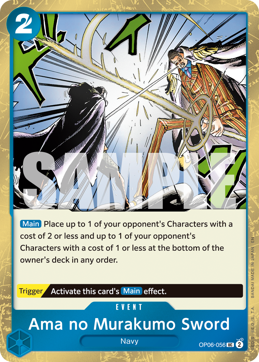 Ama no Murakumo Sword (Pirate Foil) OP06-056_p4 One Piece TCG