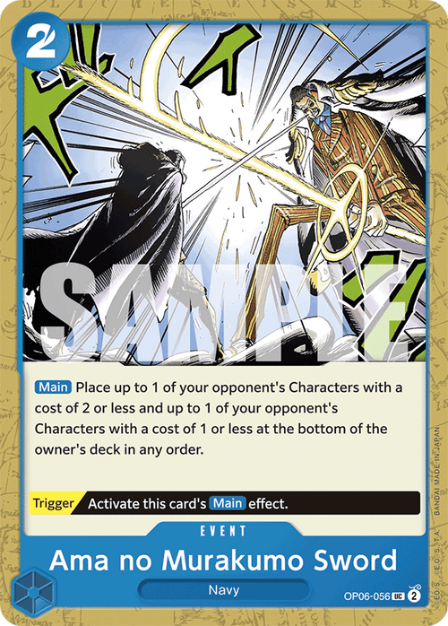 Ama no Murakumo Sword OP06-056_r1 One Piece TCG