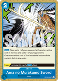 Ama no Murakumo Sword (Reprint) OP06-056_r2 One Piece TCG