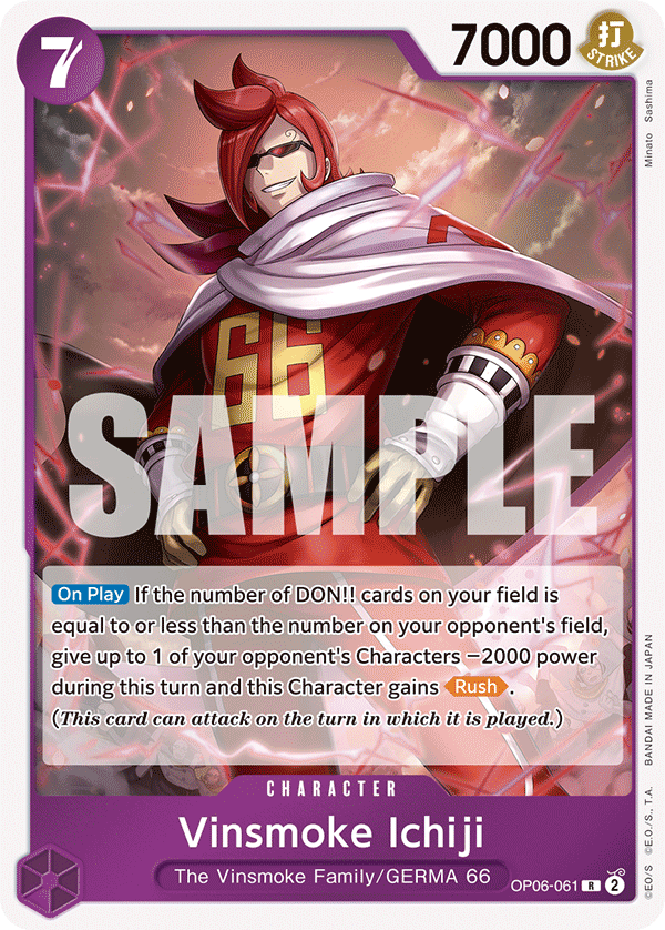 Vinsmoke Ichiji (061) OP06-061 One Piece TCG