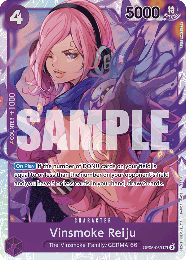 Vinsmoke Reiju OP06-069_r1 One Piece TCG