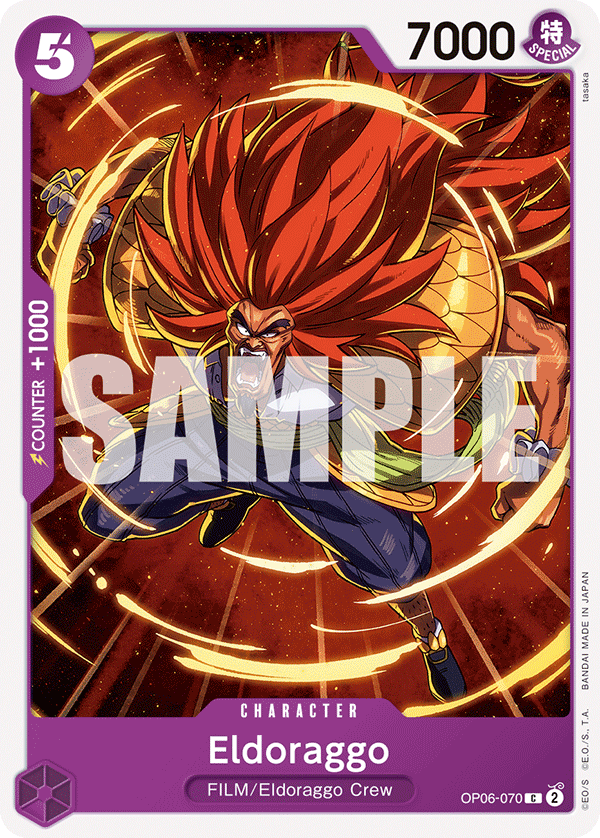 Eldoraggo OP06-070 One Piece TCG