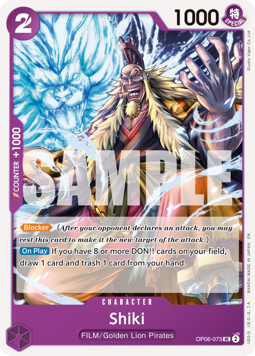 Shiki (Reprint) OP06-073_r1 One Piece TCG