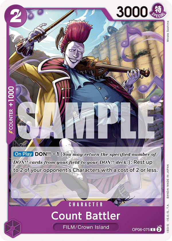 Count Battler OP06-075 One Piece TCG