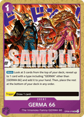 GERMA 66 OP06-078 One Piece TCG