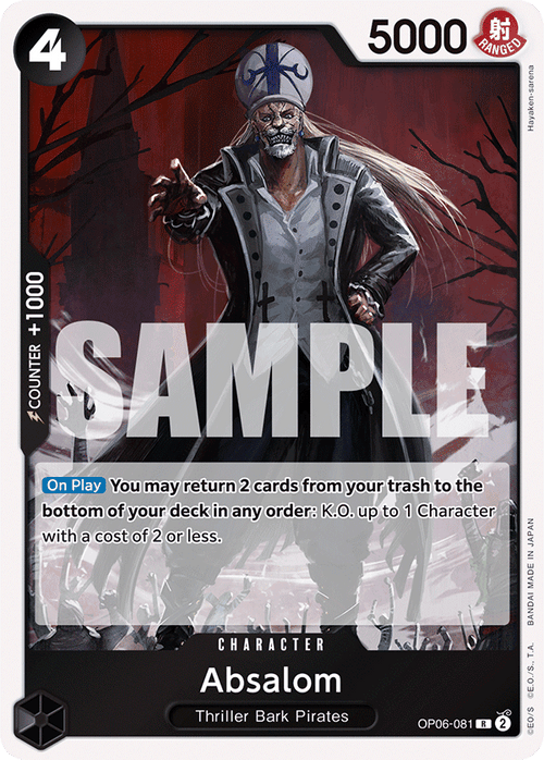 Absalom OP06-081 One Piece TCG
