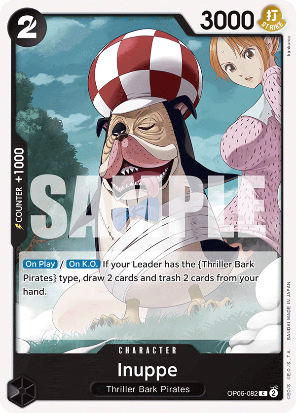 Inuppe OP06-082 One Piece TCG