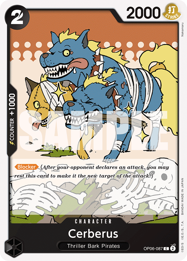 Cerberus OP06-087 One Piece TCG