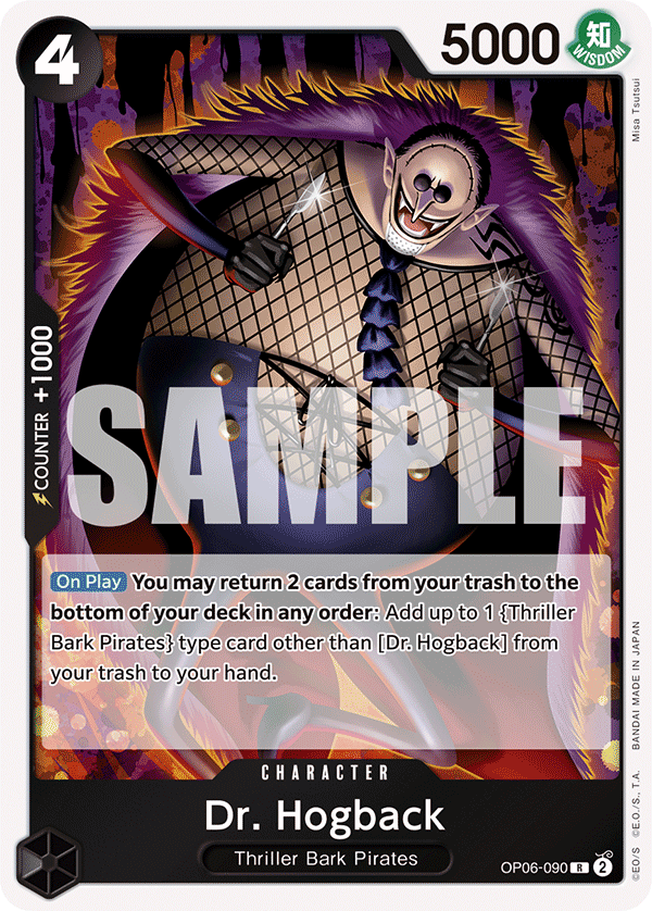Dr. Hogback OP06-090 One Piece TCG