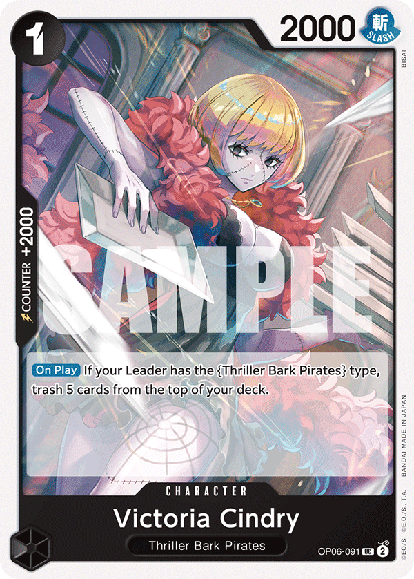 Victoria Cindry OP06-091 One Piece TCG