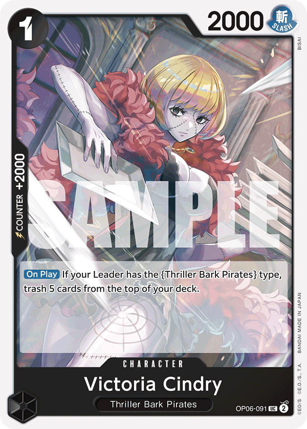 Victoria Cindry OP06-091_r1 One Piece TCG