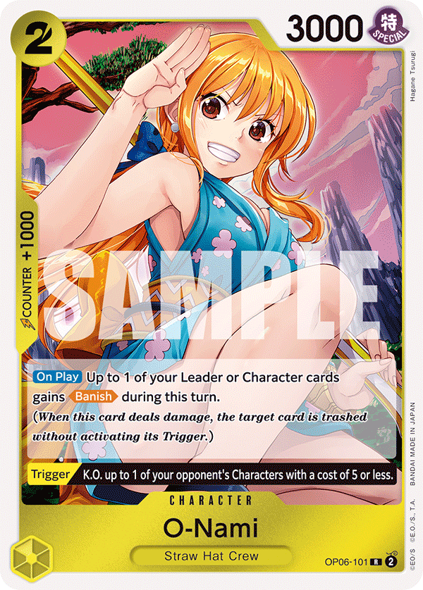 O-Nami OP06-101 One Piece TCG