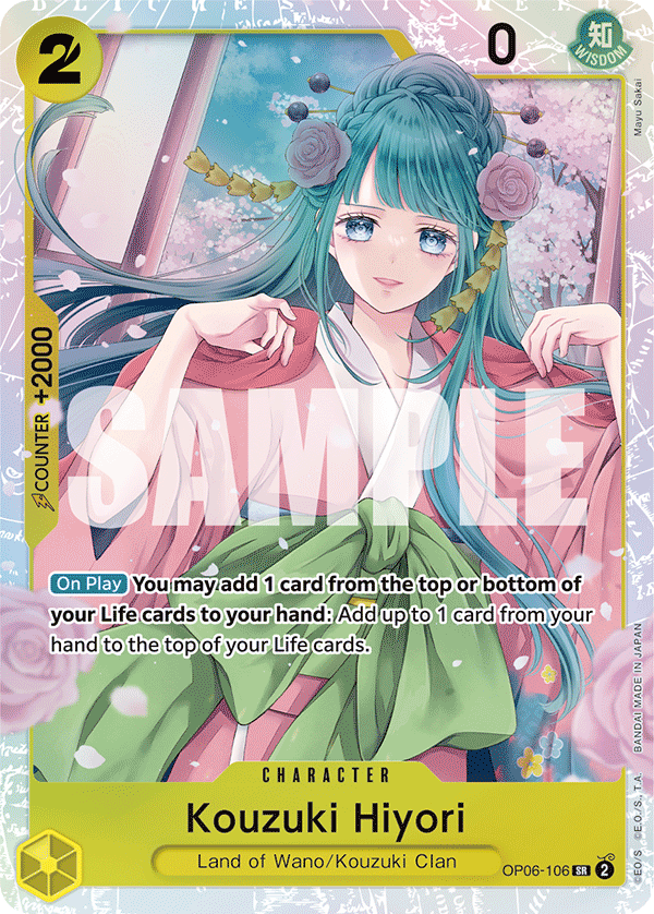 Kouzuki Hiyori OP06-106 One Piece TCG