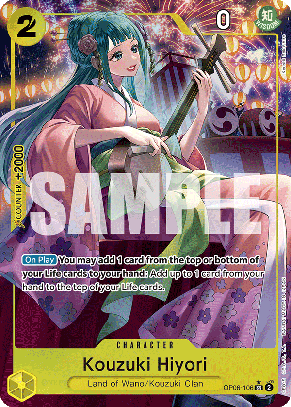 Kouzuki Hiyori (Alternate Art) OP06-106_p1 One Piece TCG