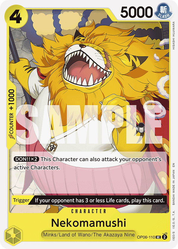 Nekomamushi (Reprint) OP06-110_r2 One Piece TCG