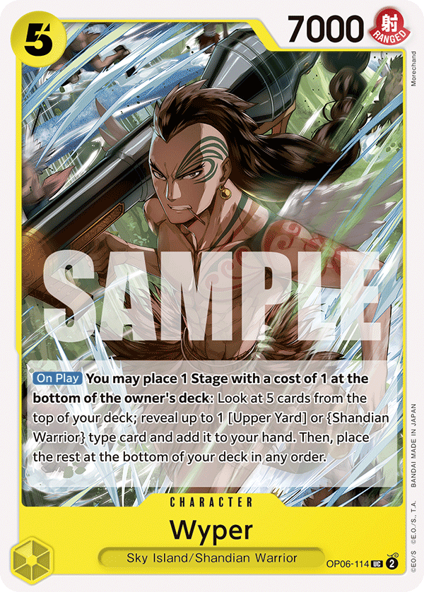 Wyper OP06-114 One Piece TCG