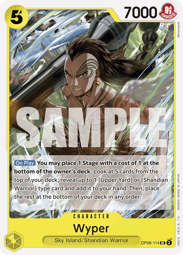 Wyper OP06-114_r1 One Piece TCG