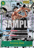 Roronoa Zoro (Manga) OP06-118_r1 One Piece TCG