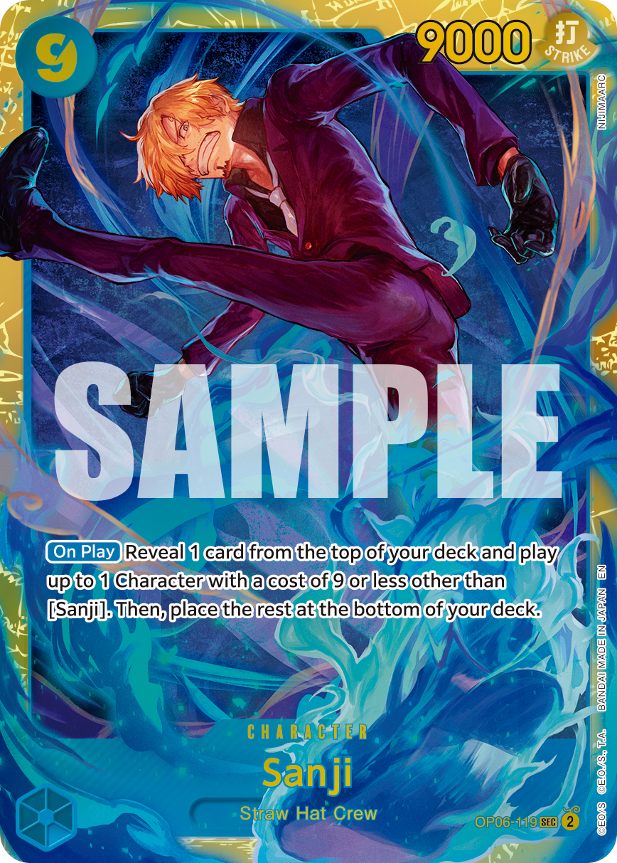 Sanji - OP06-119 (Reprint) OP06-119_r1 One Piece TCG