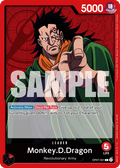 Monkey.D.Dragon (001) OP07-001 One Piece TCG