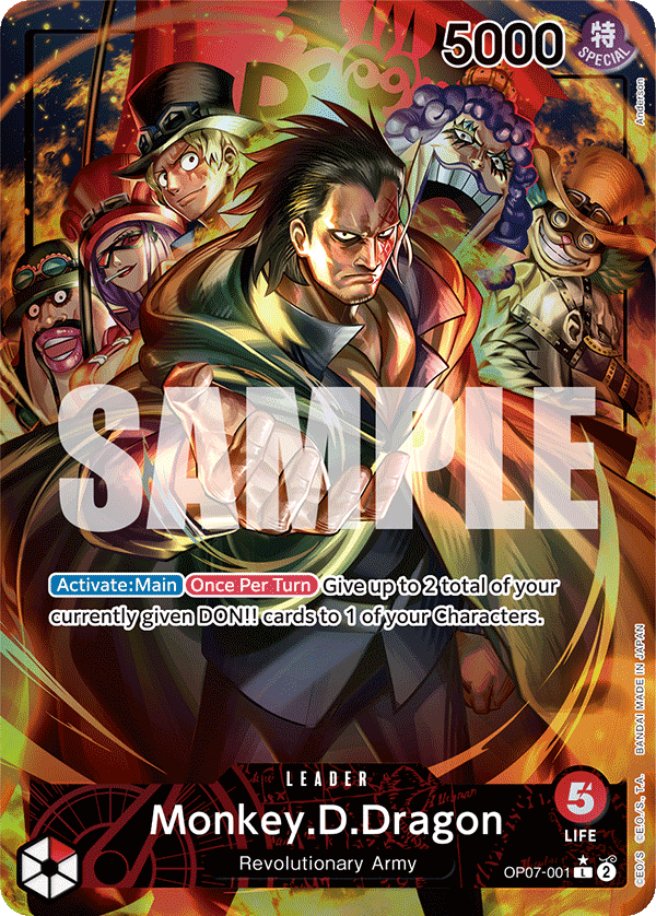 Monkey.D.Dragon (001) (Parallel) OP07-001_p1 One Piece TCG
