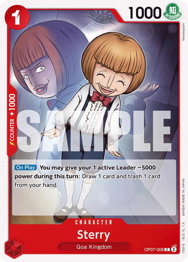 Sterry OP07-006 One Piece TCG