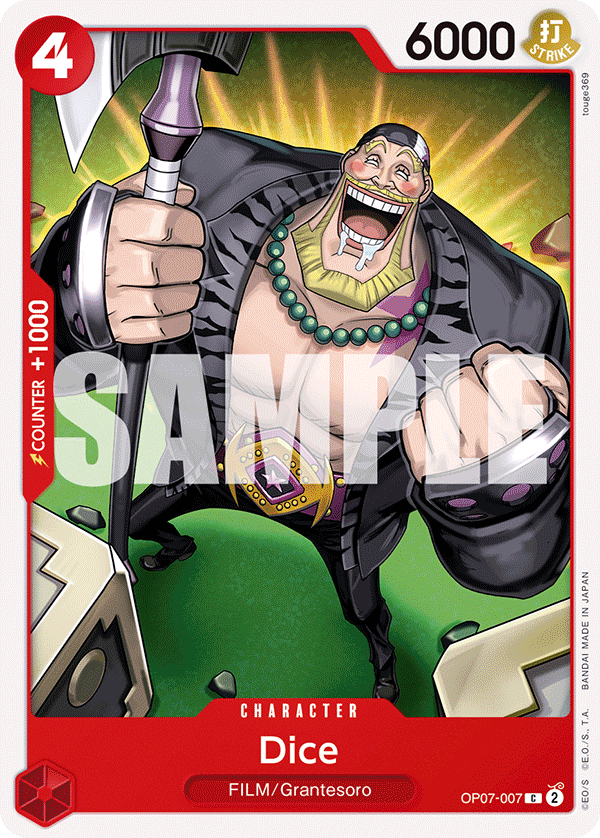 Dice OP07-007 One Piece TCG