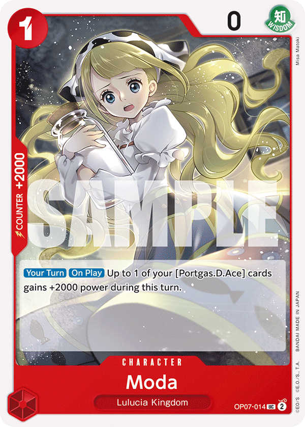 Moda OP07-014 One Piece TCG