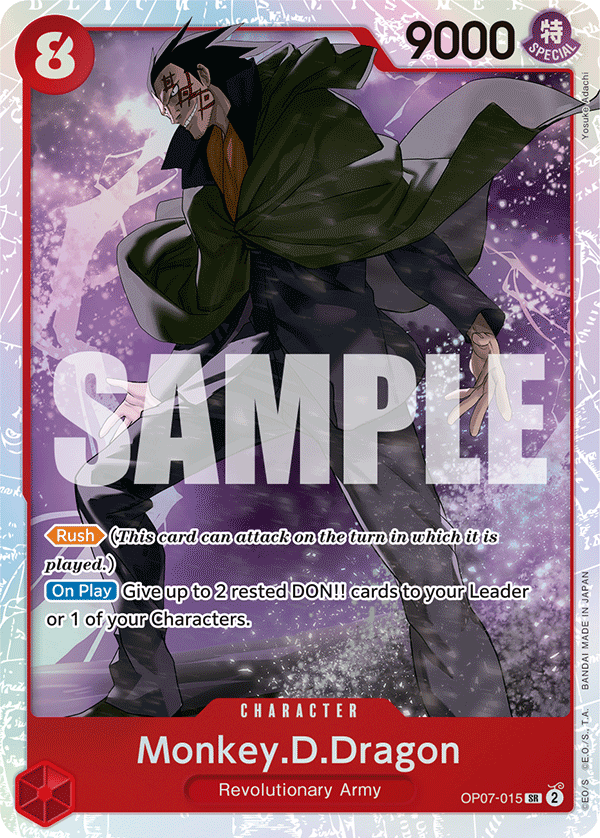Monkey.D.Dragon (015) OP07-015 One Piece TCG
