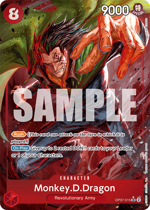 Monkey.D.Dragon (015) (Parallel) OP07-015_p1 One Piece TCG