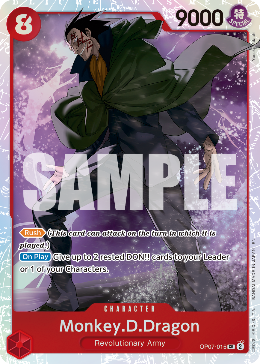 Monkey.D.Dragon (Reprint) OP07-015_r1 One Piece TCG