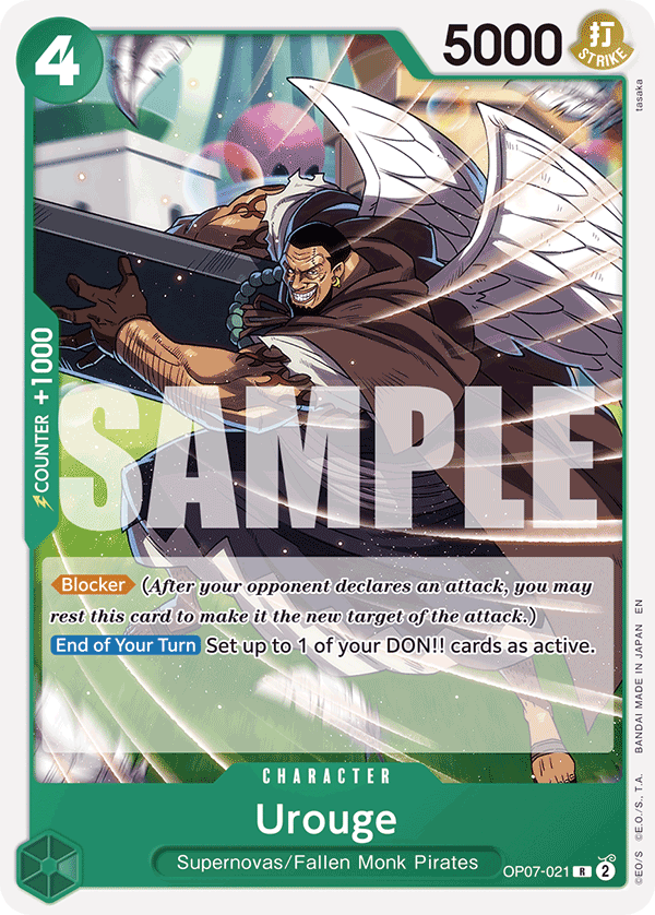 Urouge (Reprint) OP07-021_r1 One Piece TCG