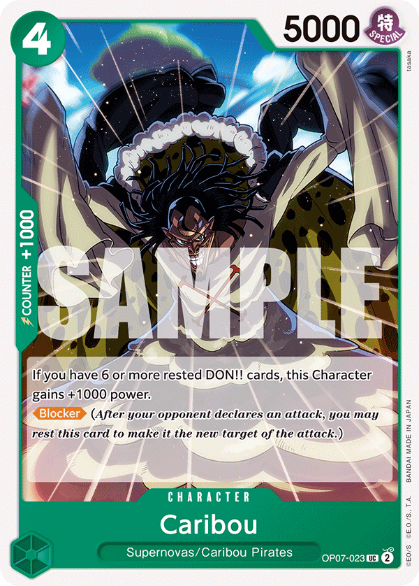 Caribou OP07-023 One Piece TCG