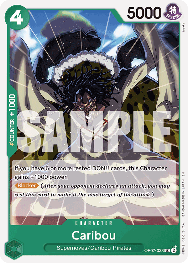 Caribou (Reprint) OP07-023_r1 One Piece TCG