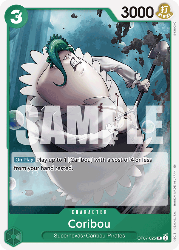Coribou (Reprint) OP07-025_r1 One Piece TCG