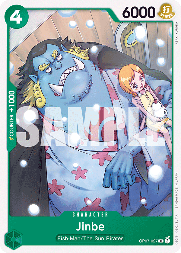 Jinbe (027) OP07-027 One Piece TCG