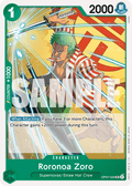 Roronoa Zoro (034) OP07-034 One Piece TCG