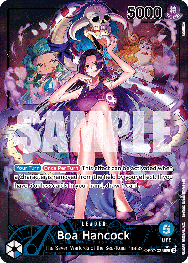 Boa Hancock (038) (Parallel) OP07-038_p1 One Piece TCG
