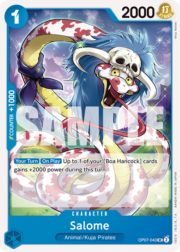 Salome OP07-043 One Piece TCG