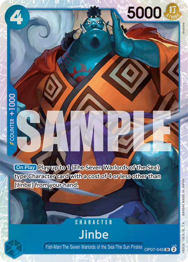 Jinbe (045) OP07-045 One Piece TCG