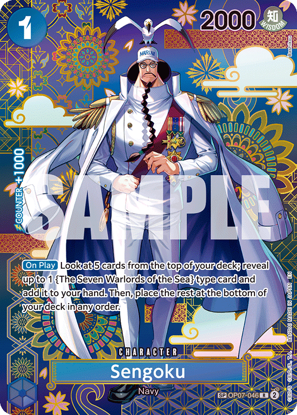 Sengoku - OP07-046 (SP) OP07-046_p2 One Piece TCG