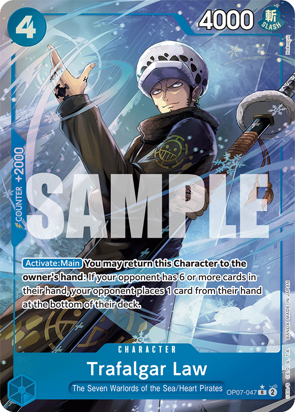 Trafalgar Law (047) (Parallel) OP07-047_p1 One Piece TCG