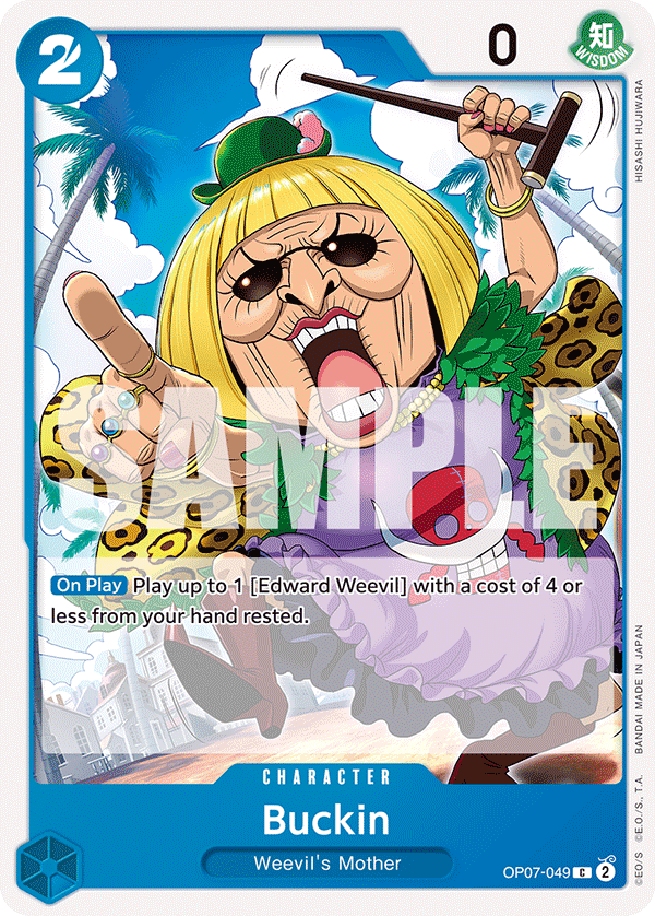 Buckin OP07-049 One Piece TCG