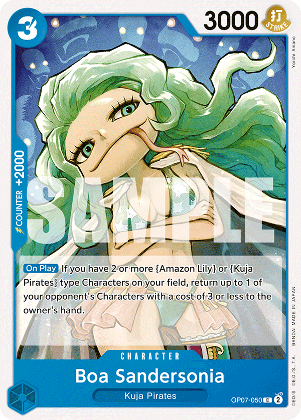 Boa Sandersonia OP07-050 One Piece TCG