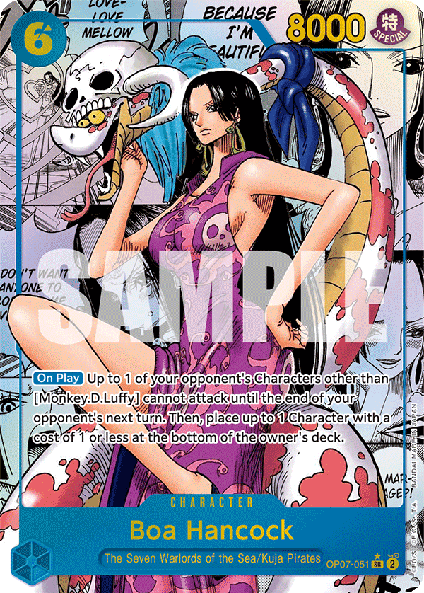 Boa Hancock (051) (Parallel) (Manga) OP07-051_p2 One Piece TCG