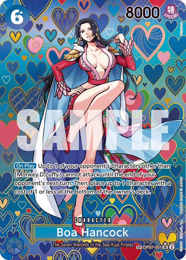 Boa Hancock (SP) OP07-051_p3 One Piece TCG