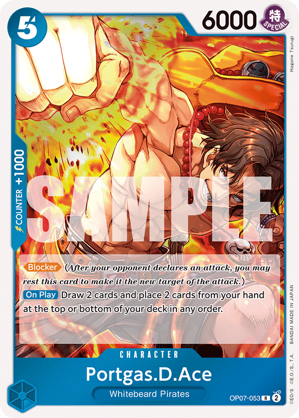 Portgas.D.Ace (053) OP07-053 One Piece TCG